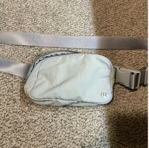 lululemon athletica Soft Gray Crossbody Bag
